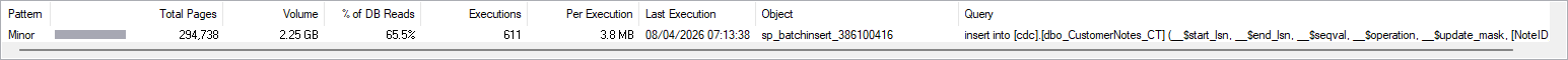 The page reads by query grid