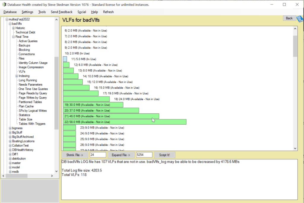 SQL Server Performance Monitoring - Database Health Monitor