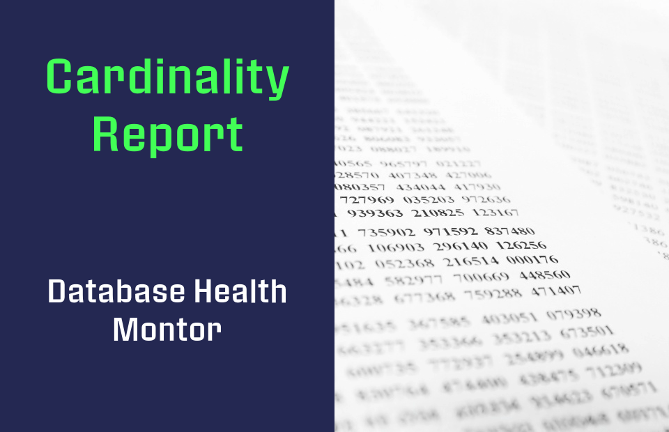 cardinality report