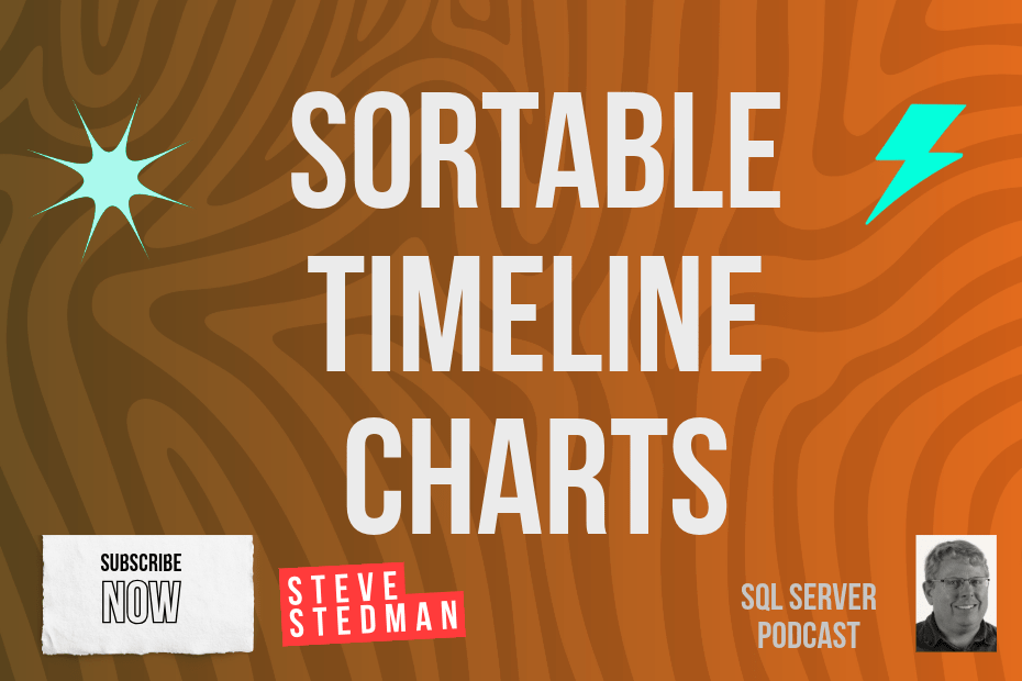 Stop Guessing When SQL Agent Jobs Run: Visualizing Job History with Sortable Timeline Charts